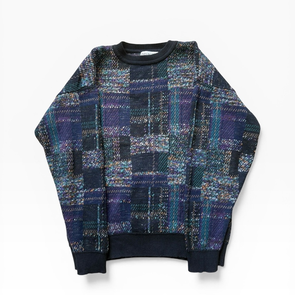 Vintage Bellagio Italy Knit Sweater 90s Coogi
Abstract Grandpa Multicolor Size M